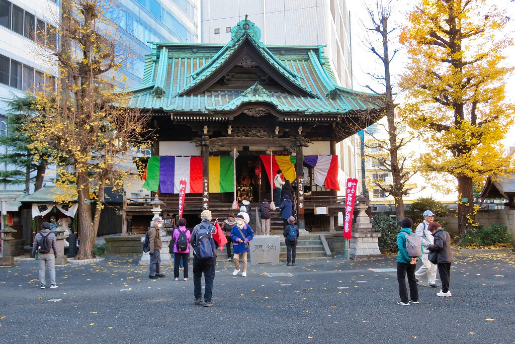 2025年1月4日 第190回定例ウォーク 新宿山の手七福神めぐり 新宿二丁目 浄土宗霞関山太宗寺/布袋尊