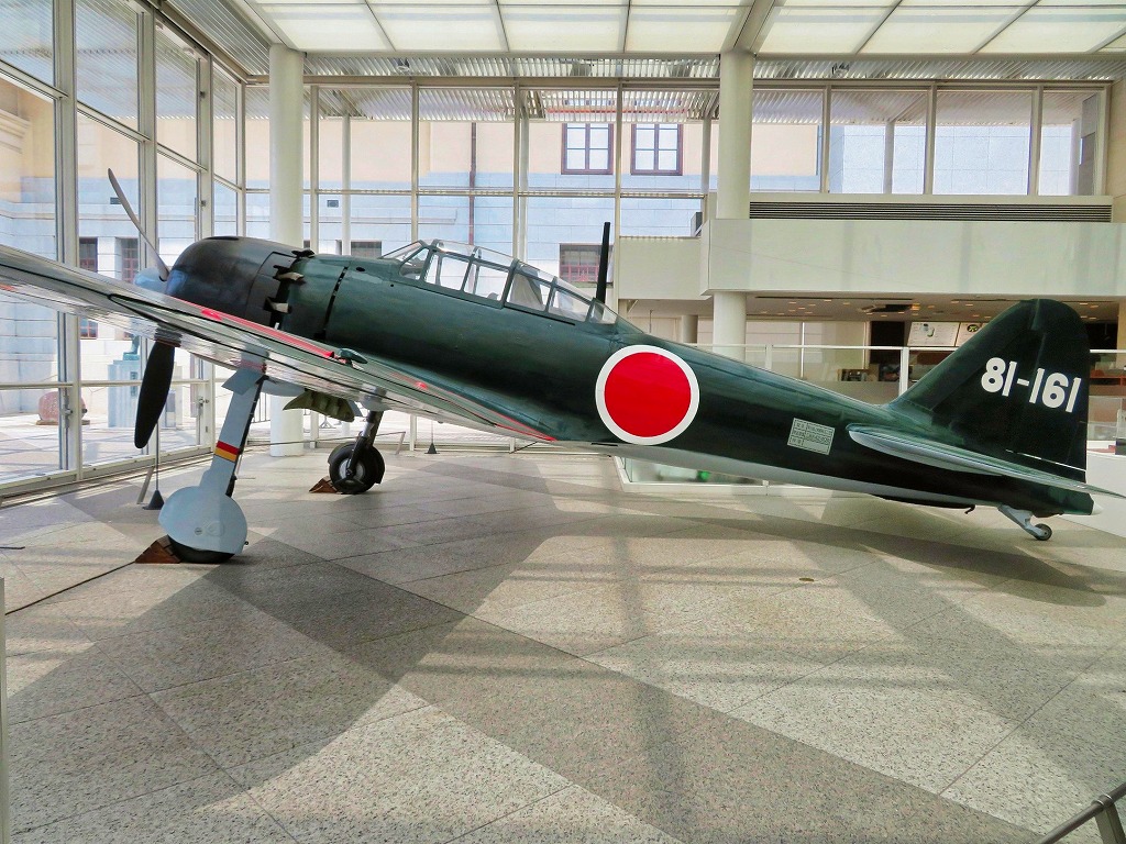 2026年6月13日 第204回定例ウォーク 靖国神社・遊就館 1F展示の零式艦上戦闘機52型