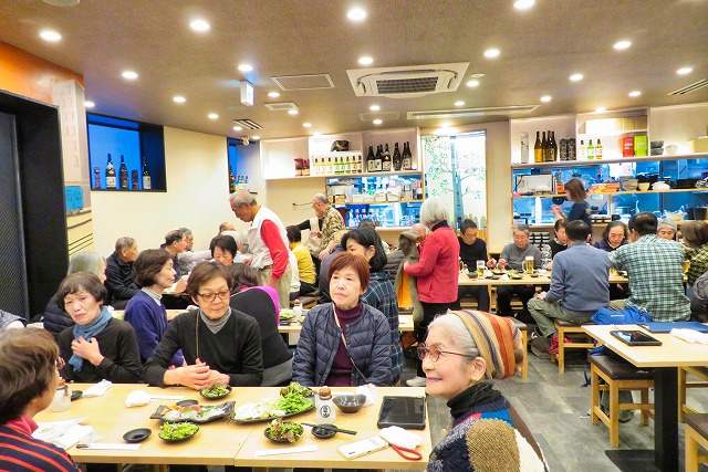 2024年12月21日 第189回定例ウォーク 高田馬場「馬場横丁」で盛大な忘年会