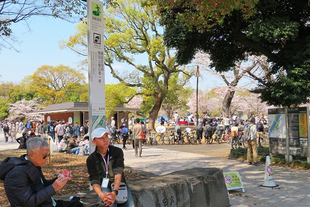 2026年3月28日 第5回シリーズウォーク リバーサイドの桜 花見客で賑わう隅田公園