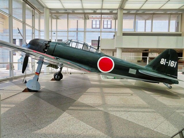 2026年6月13日 第204回定例ウォーク 靖国神社・遊就館 1F展示の零式艦上戦闘機52型